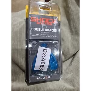 Shock Doctor Double Braces - Strapless - Adult 12+ Blue